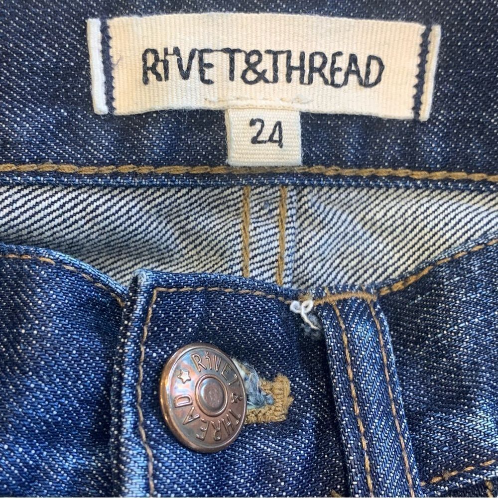 Rivet & Thread High Rise Jeans Size 24 - Picture 5 of 9